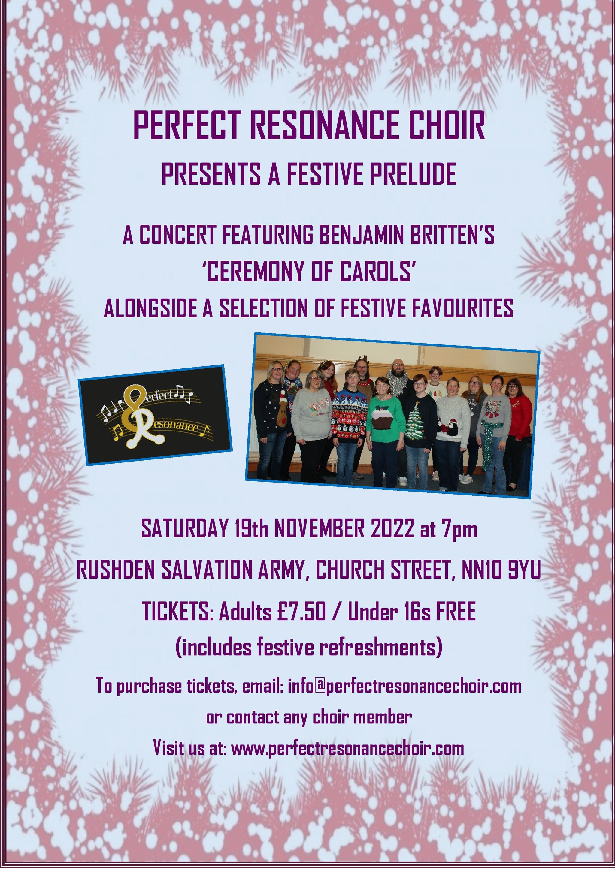 Festive Prelude Christmas Concert, Rushden