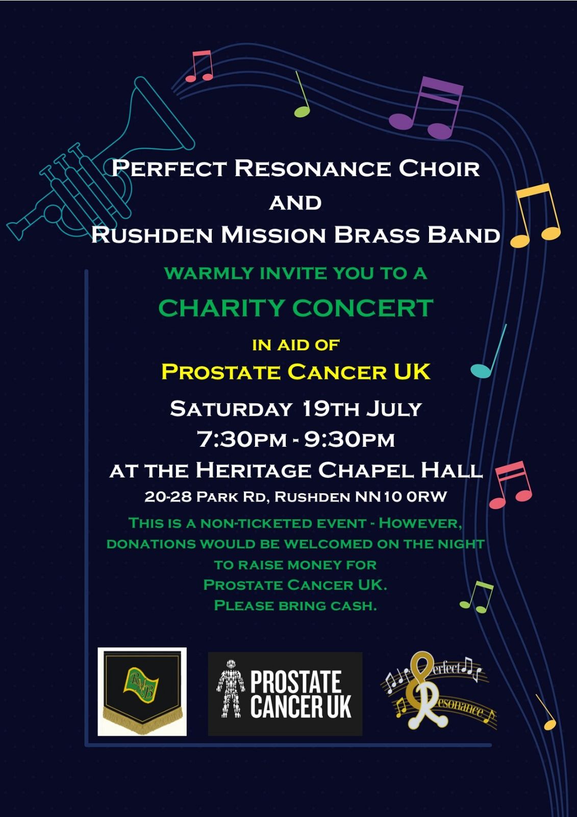 Prostate Cancer UK Charity Concert
