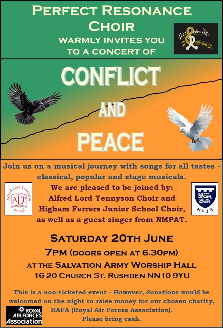 Conflict and Peace Charity Concert